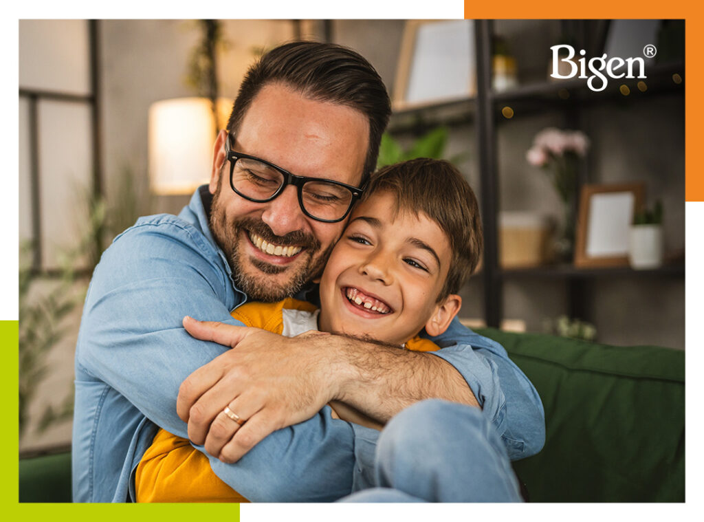 Consiente a papa con Bigen Mens